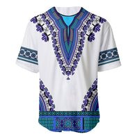 Africa Baseball Jersey African Dashiki Royal Blue Version - Wonder Print Shop