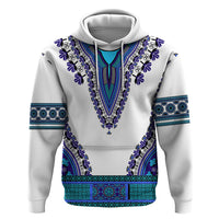 Africa Hoodie African Dashiki Royal Blue Version - Wonder Print Shop
