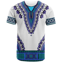 Africa T Shirt African Dashiki Royal Blue Version - Wonder Print Shop