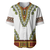 Africa Baseball Jersey African Dashiki Royal Gold Version - Wonder Print Shop