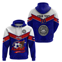 Personalised American Samoa Football Hoodie Polynesian Sporty Style - Wonder Print Shop