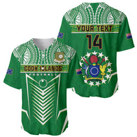 Personalised Cook Islands Football Baseball Jersey Go Kuki Airani Polynesian Sporty Style - Wonder Print Shop