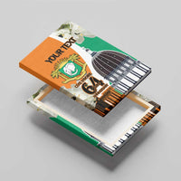 Personalized Ivory Coast Independence Day Canvas Wall Art Ornithogalum Arabicum Happy 64 Years Anniversary - Wonder Print Shop