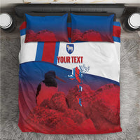 Faroe Islands National Day Bedding Set Olavsoka Faroes Map With Tjaldur - Wonder Print Shop
