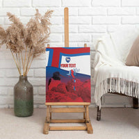 Faroe Islands National Day Canvas Wall Art Olavsoka Faroes Map With Tjaldur - Wonder Print Shop