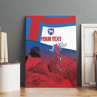 Faroe Islands National Day Canvas Wall Art Olavsoka Faroes Map With Tjaldur - Wonder Print Shop