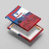 Faroe Islands National Day Canvas Wall Art Olavsoka Faroes Map With Tjaldur - Wonder Print Shop