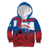 Faroe Islands National Day Kid Hoodie Olavsoka Faroes Map With Tjaldur - Wonder Print Shop
