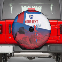 Faroe Islands National Day Spare Tire Cover Olavsoka Faroes Map With Tjaldur - Wonder Print Shop