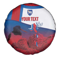 Faroe Islands National Day Spare Tire Cover Olavsoka Faroes Map With Tjaldur - Wonder Print Shop