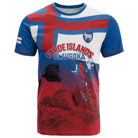 Faroe Islands National Day T Shirt Olavsoka Faroes Map With Tjaldur - Wonder Print Shop