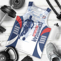 Custom Dominican Republic Football Men Tank Top Vamos Los Quisqueyanos - Wonder Print Shop