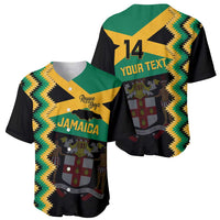 Custom Jamaica Football Baseball Jersey Go Reggae Boyz - Wonder Print Shop