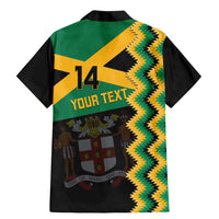 Custom Jamaica Football Family Matching Mermaid Dress and Hawaiian Shirt Go Reggae Boyz - Wonder Print Shop
