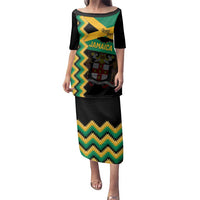 Custom Jamaica Football Family Matching Puletasi and Hawaiian Shirt Go Reggae Boyz - Wonder Print Shop