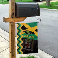 Custom Jamaica Football Garden Flag Go Reggae Boyz - Wonder Print Shop