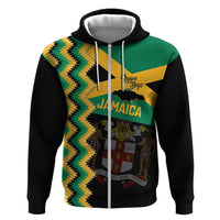 Custom Jamaica Football Hoodie Go Reggae Boyz - Wonder Print Shop