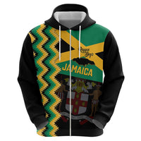 Custom Jamaica Football Hoodie Go Reggae Boyz - Wonder Print Shop