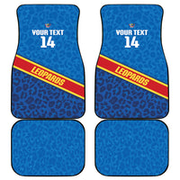 DR Congo Basketball Custom Car Mats 2026 Go Leopards