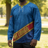 DR Congo Basketball Custom Hockey Jersey 2026 Go Leopards