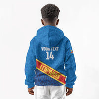 DR Congo Basketball Custom Kid Hoodie 2026 Go Leopards