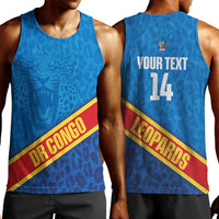 DR Congo Basketball Custom Men Tank Top 2026 Go Leopards