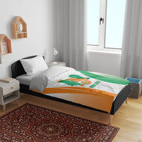 Ivory Coast Basketball Custom Bedding Set 2026 Allez Les Elephants