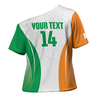 Ivory Coast Basketball Custom Cross Shoulder Shirt 2026 Allez Les Elephants