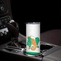 Ivory Coast Basketball Custom Skinny Tumbler 2026 Allez Les Elephants