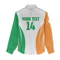 Ivory Coast Basketball Custom Women Casual Shirt 2026 Allez Les Elephants