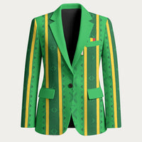 Mali Basketball Custom Blazer Mud Cloth Bogolan Pattern