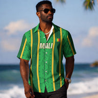 Mali Basketball Custom Hawaiian Shirt Mud Cloth Bogolan Pattern