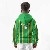Mali Basketball Custom Kid Hoodie Mud Cloth Bogolan Pattern