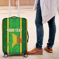 Mali Basketball Custom Luggage Cover Mud Cloth Bogolan Pattern