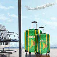 Mali Basketball Custom Luggage Cover Mud Cloth Bogolan Pattern