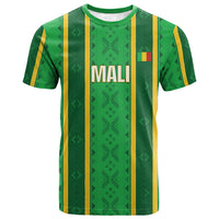 Mali Basketball Custom T shirt Mud Cloth Bogolan Pattern