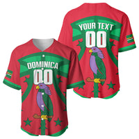 Dominica Basketball Custom Baseball Jersey Sisserou Parrot Sporty Style