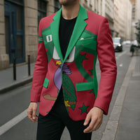 Dominica Basketball Custom Blazer Sisserou Parrot Sporty Style