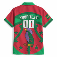 Dominica Basketball Custom Hawaiian Shirt Sisserou Parrot Sporty Style