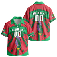 Dominica Basketball Custom Kid Hawaiian Shirt Sisserou Parrot Sporty Style