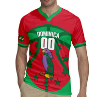 Dominica Basketball Custom Rugby Jersey Sisserou Parrot Sporty Style