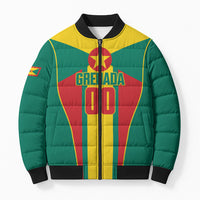 Grenada Basketball Custom Bomber Puffer Jacket Go Island of Spice