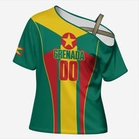 Grenada Basketball Custom Cross Shoulder Shirt Go Island of Spice