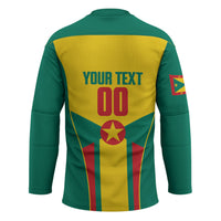 Grenada Basketball Custom Hockey Jersey Go Island of Spice