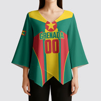 Grenada Basketball Custom Kimono Sleeve Blouse Go Island of Spice