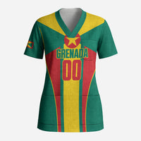 Grenada Basketball Custom Scrub Top Go Island of Spice