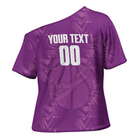 Bermuda Basketball Custom Cross Shoulder Shirt Bermudian Map Sporty Style