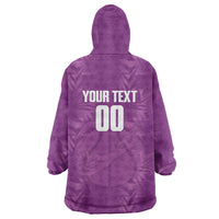 Bermuda Basketball Custom Wearable Blanket Hoodie Bermudian Map Sporty Style