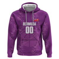 Bermuda Basketball Custom Zip Hoodie Bermudian Map Sporty Style