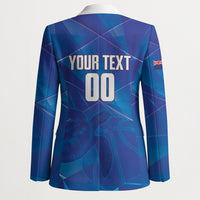 Cayman Islands Basketball Custom Blazer Sea Turtle Sporty Style